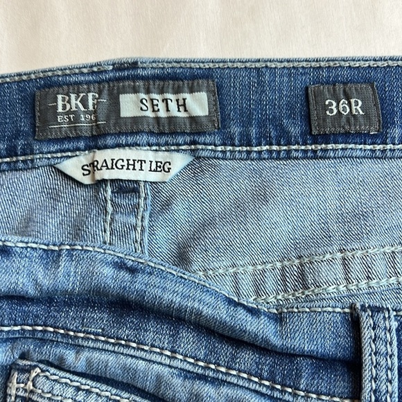 BKE Seth straight leg jeans, size 36R - Picture 9 of 11